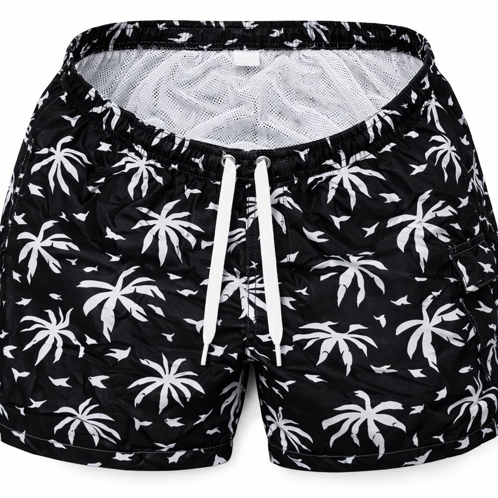 Men’s Swim Trunks 2 Pack Cargo Shorts Mesh Liner Pool Beach Wear, Quick Dry, NEW - Picture 7 of 8